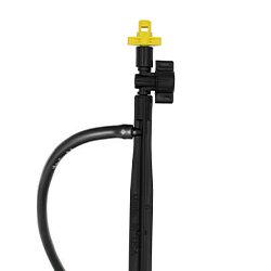 Picture of 7" BLACK MICRO BARB STAKE W/VALVE-3/3 Pack